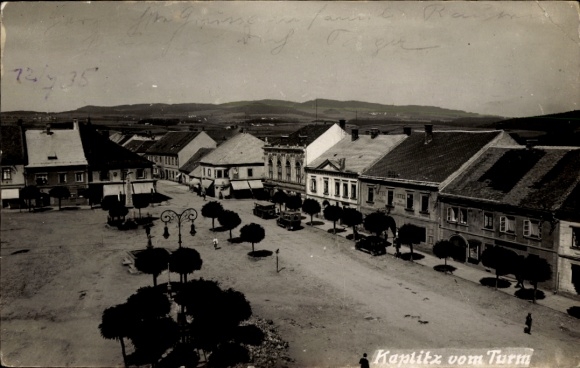 Kaplice Kaplitz S&uuml;db&ouml;hmen, Platz, Turm