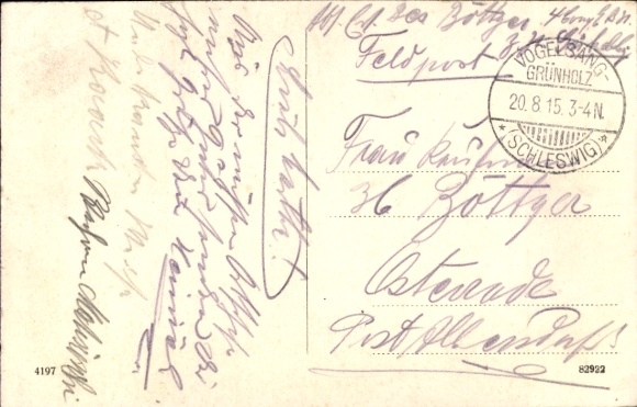 Sieseby Thumby in Schleswig Holstein, Gasthof Ww. H. Petersen