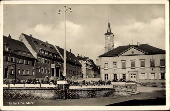 Hartha in Sachsen, Markt
