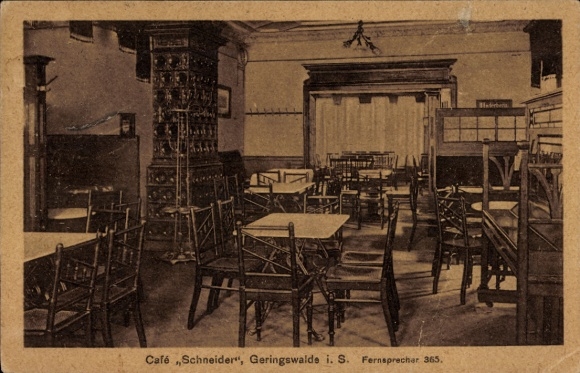 Geringswalde Sachsen, Cafe Schneider