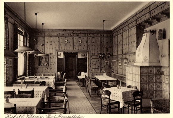 Bad Mergentheim in Tauberfranken, Kurhotel Viktoria, Schwabenstube