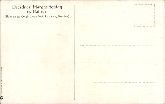 Bantzer, Dresden, Margarittentag 1911, Mutter mit Kindern