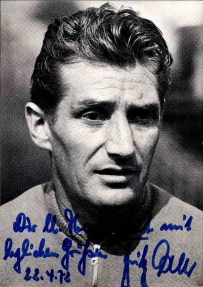 Fritz Walter, Fu&szlig;ballspieler, Ehrenspielf&uuml;hrer der deutschen Nationalmannschaft 1954