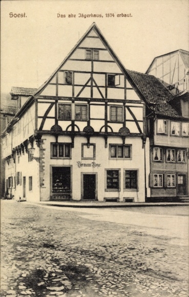 Soest in Westfalen,  Altes J&auml;gerhaus, 1574 erbaut